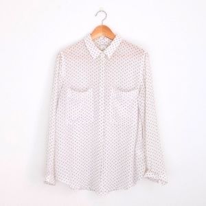 Mekkie silk shirt with arrow print